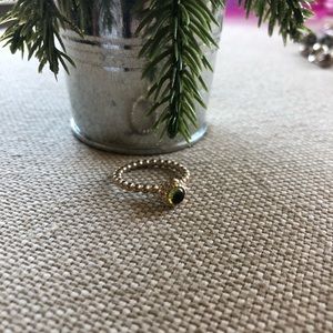 Pandora - *Retired*  Birthstone ring PERIDOT